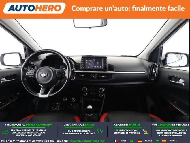 Kia Picanto 1.2L 84 ch BVM Blanc M�tallique de 2017