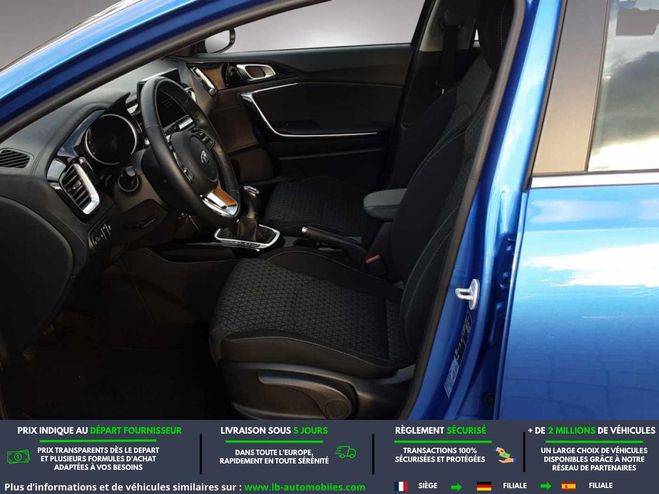 Kia Ceed 1.0 T-GDi 100 ch BVM Bleu M�tallique de 2019