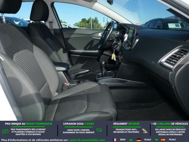 Kia Ceed 1.0 T-GDi 100 ch BVM Blanc de 2020
