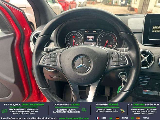 Mercedes Classe B 180 BVA Rouge de 2016
