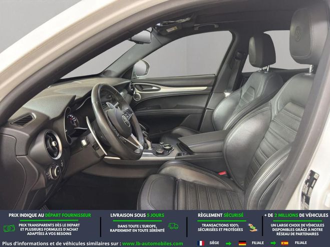 Alfa romeo Stelvio 2.0T 280 ch Q4 BVA Blanc de 2018