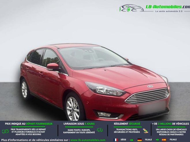 Ford Focus 1.0 EcoBoost 125 BVA Rouge M�tallique de 2018