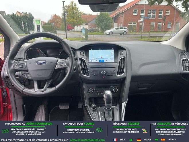 Ford Focus 1.0 EcoBoost 125 BVA Rouge M�tallique de 2018