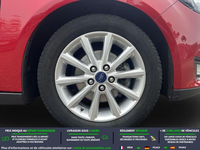 Ford Focus 1.0 EcoBoost 125 BVA Rouge M�tallique de 2018