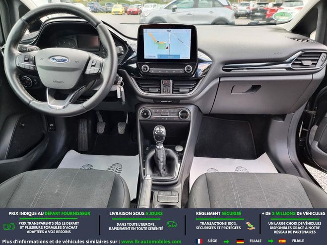 Ford Fiesta 1.0 EcoBoost 100 ch BVM Noir M�tallique de 2019