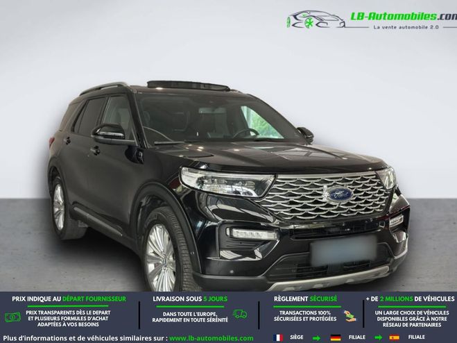 Ford Explorer 3.0 E 457 ch PHEV BVA AWD Noir M�tallique de 2021
