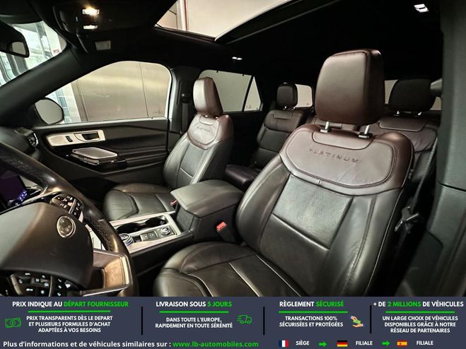 Ford Explorer 3.0 E 457 ch PHEV BVA AWD Noir M�tallique de 2021