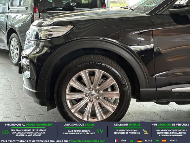 Ford Explorer 3.0 E 457 ch PHEV BVA AWD Noir M�tallique de 2021