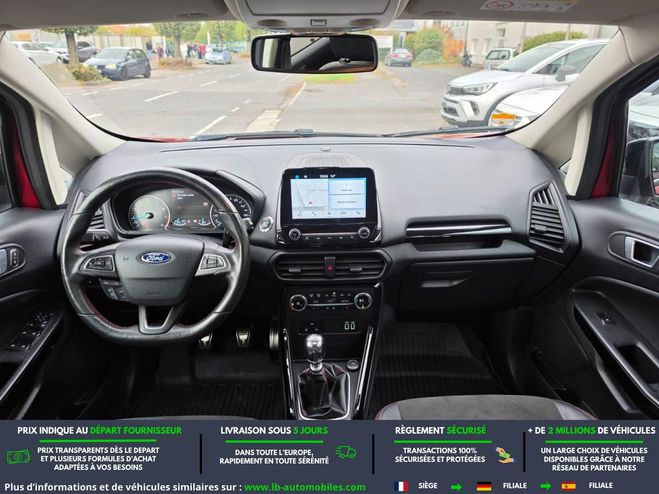 Ford Ecosport 1.0 EcoBoost 125ch BVM Rouge M�tallique de 2018