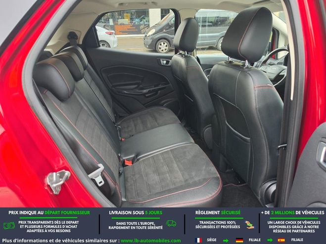 Ford Ecosport 1.0 EcoBoost 125ch BVM Rouge M�tallique de 2018