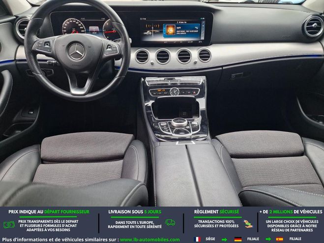Mercedes Classe E 220 CDI BVA Noir M�tallique de 2018