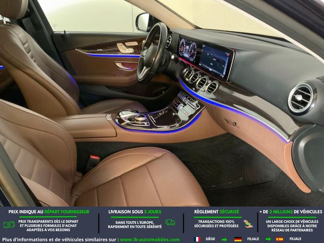 Mercedes Classe E 400 CDI BVA Bleu M�tallique de 2020