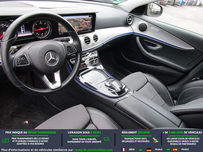 Mercedes Classe E 200 CDI BVA Noir M�tallique de 2017