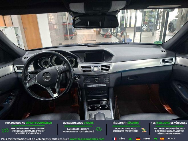 Mercedes Classe E 200 CDI BVA Bleu M�tallique de 2016