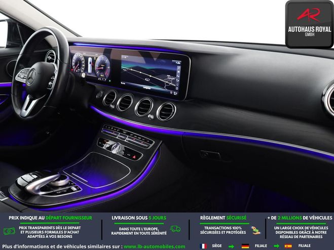 Mercedes Classe E 400 CDI BVA Noir M�tallique de 2019
