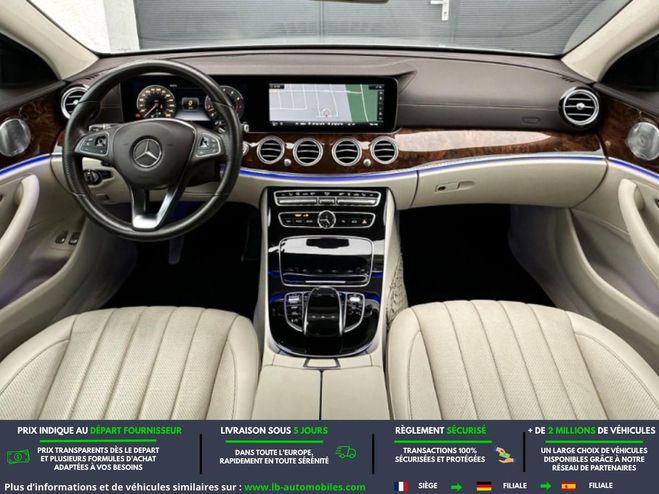 Mercedes Classe E 400 4MATIC BVA Argent� M�tallique de 2017