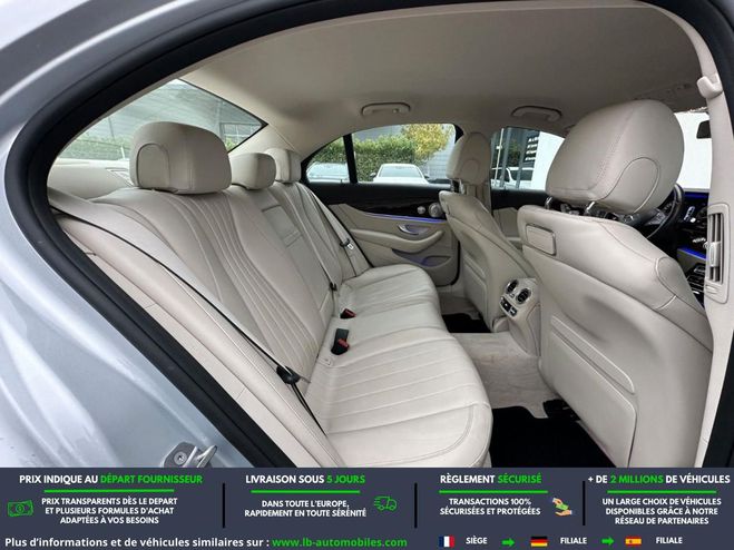 Mercedes Classe E 400 4MATIC BVA Argent� M�tallique de 2017