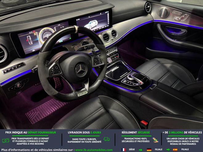 Mercedes Classe E 63 AMG BVA Noir M�tallique de 2017