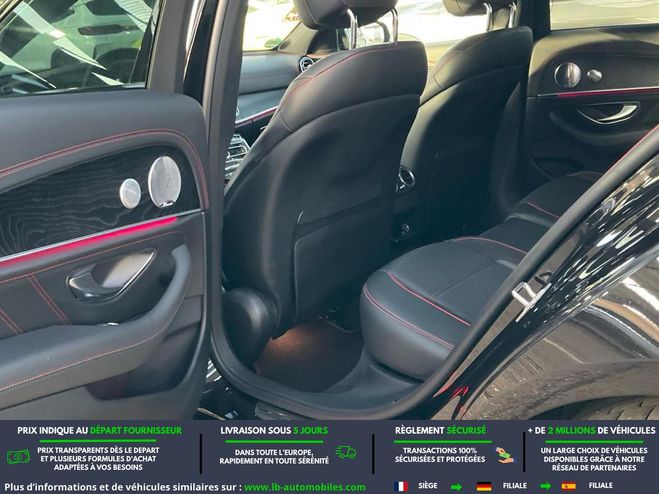 Mercedes Classe E 43 AMG 9G-Tronic 4Matic BVA Noir M�tallique de 2017