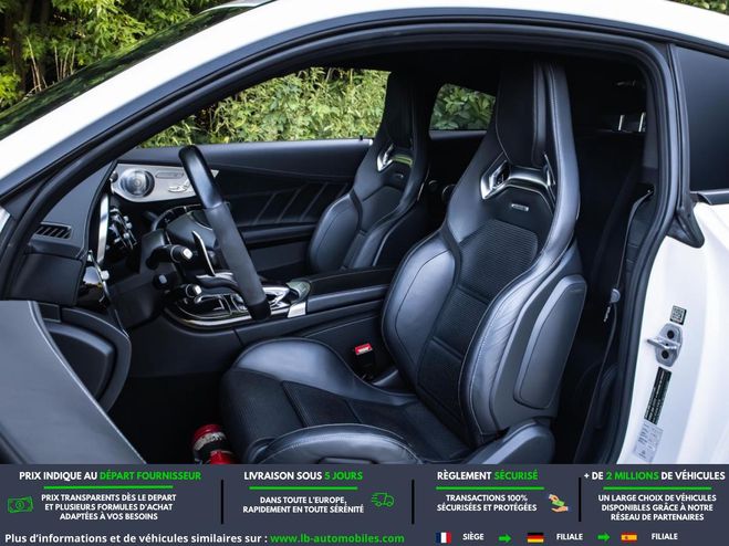 Mercedes Classe C 63 AMG BVA Blanc M�tallique de 2017