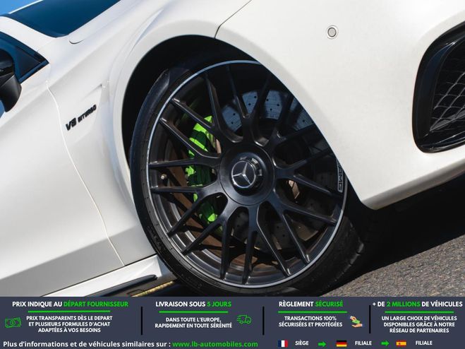 Mercedes Classe C 63 AMG BVA Blanc M�tallique de 2017