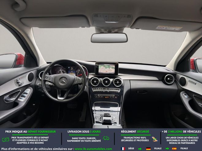 Mercedes Classe C 200 BVA Rouge M�tallique de 2018