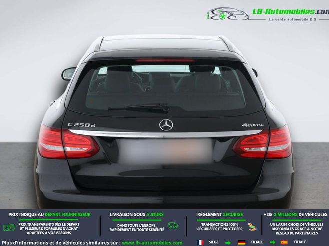 Mercedes Classe C 250 CDI BVA Noir M�tallique de 2017