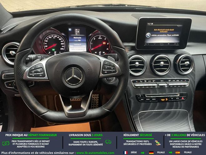 Mercedes Classe C 220 CDI BVA Noir M�tallique de 2017