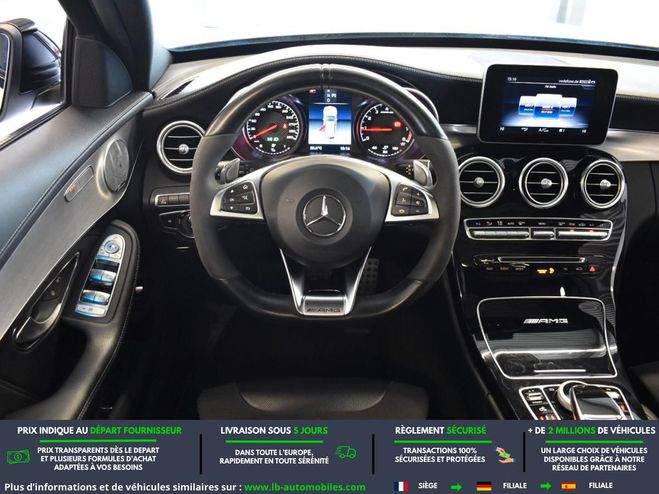Mercedes Classe C 63 AMG BVA Blanc M�tallique de 2018