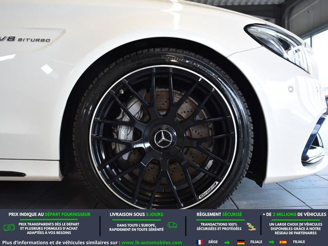 Mercedes Classe C 63 AMG BVA Blanc M�tallique de 2018
