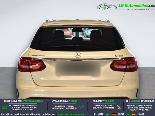 Mercedes Classe C 63 AMG BVA Blanc M�tallique de 2018