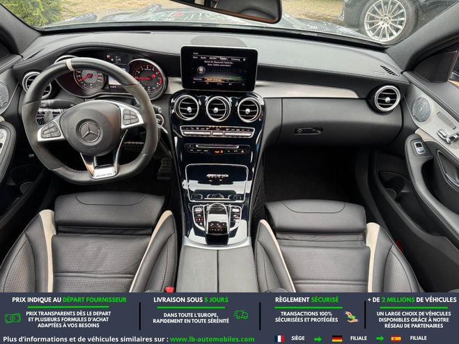 Mercedes Classe C 63 AMG BVA Argent� M�tallique de 2015