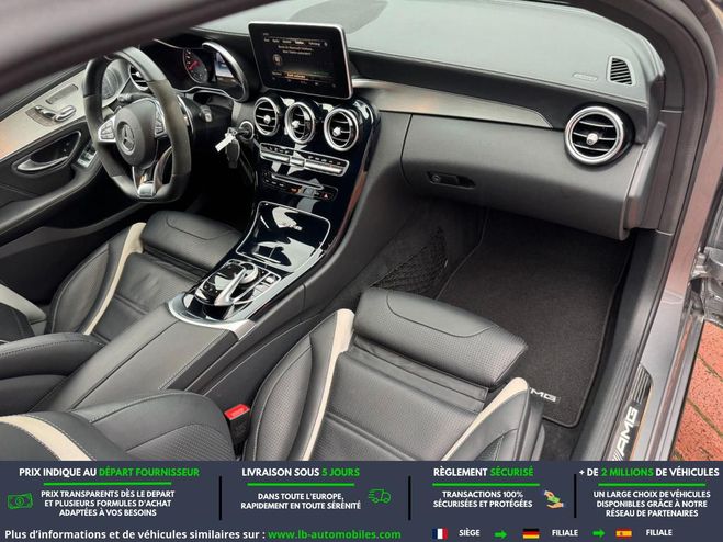 Mercedes Classe C 63 AMG BVA Argent� M�tallique de 2015