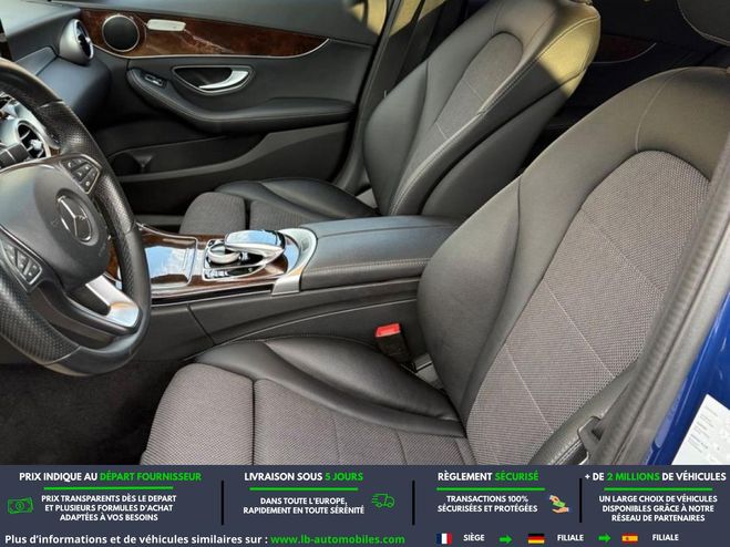 Mercedes Classe C 200 CDI BVA Bleu M�tallique de 2016