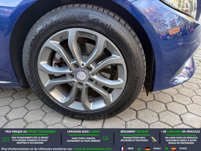 Mercedes Classe C 200 CDI BVA Bleu M�tallique de 2016