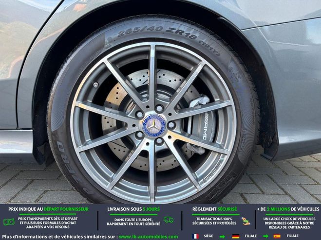 Mercedes Classe C 63 AMG BVA Gris M�tallique de 2017