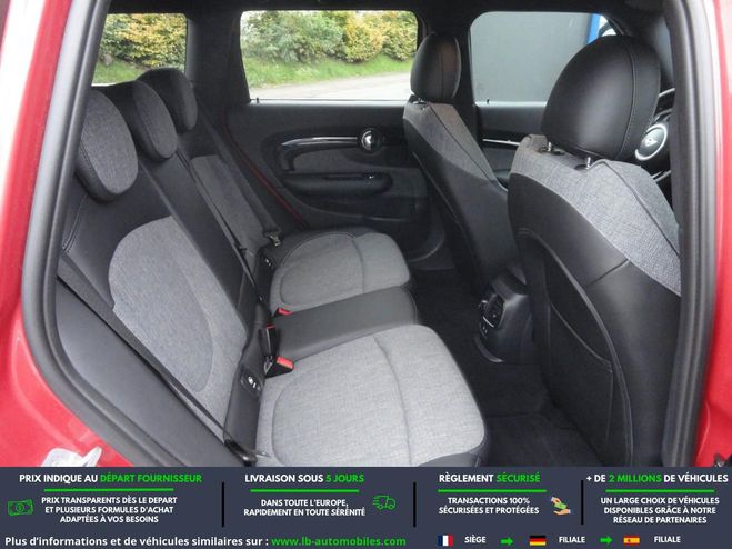 Mini Clubman 136 ch BVA Rouge M�tallique de 2020