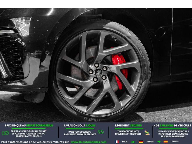 Land rover Range Rover Velar 5.0L P550 BVA Noir de 2019