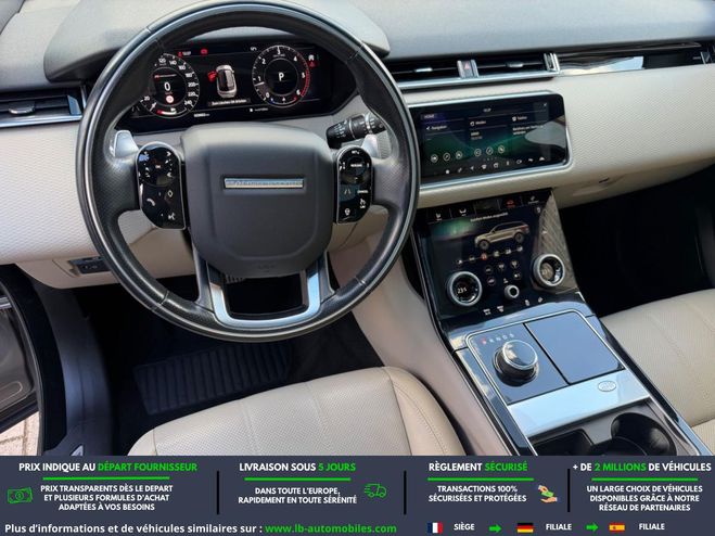Land rover Range Rover Velar 2.0L D180 BVA Argent� M�tallique de 2019