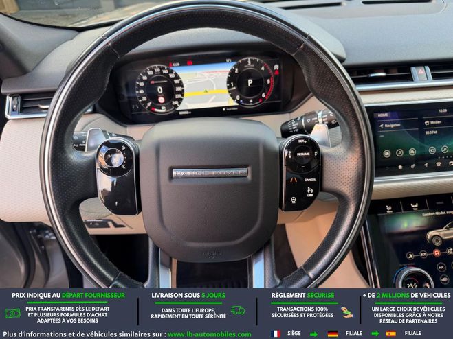 Land rover Range Rover Velar 2.0L D180 BVA Argent� M�tallique de 2019
