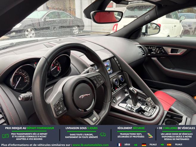 Jaguar F Type V8 R 5.0 550  BVA Blanc M�tallique de 2015