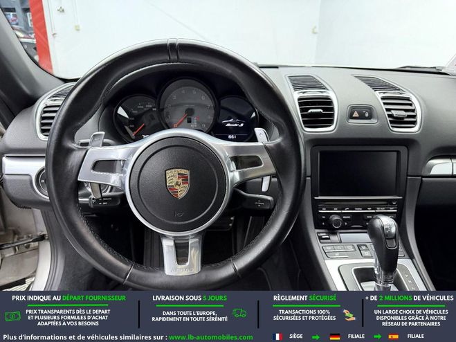 Porsche Boxster 3.4i S 315 ch BVA Argent� M�tallique de 2013