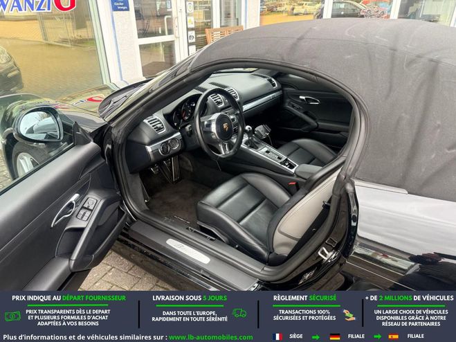 Porsche Boxster 2.7i 265 ch BVM Noir de 2012