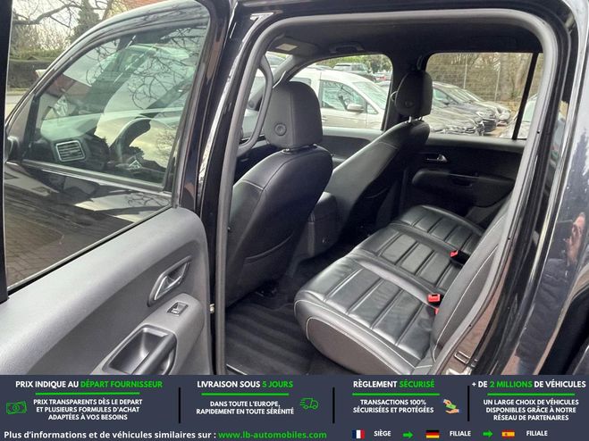 Volkswagen Amarok 3.0 TDI 258 BVA 4MOTION 4X4 Noir M�tallique de 2019