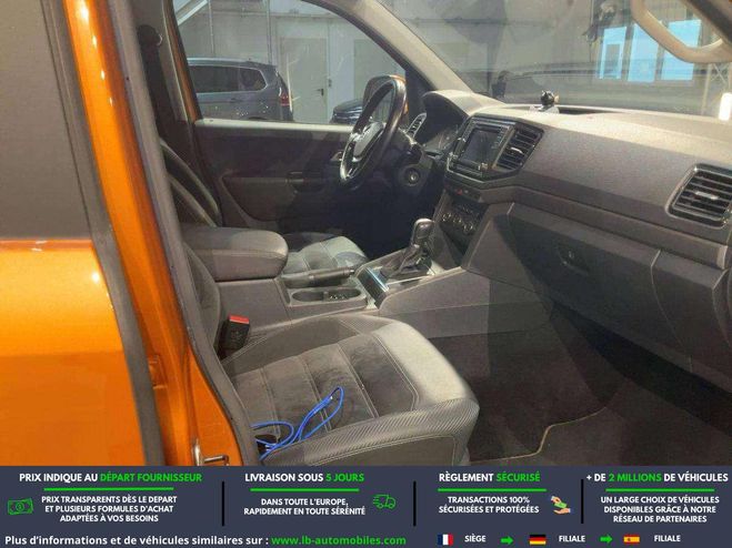 Volkswagen Amarok 3.0 TDI 204 BVA 4MOTION 4X4 Orange M�tallique de 2017