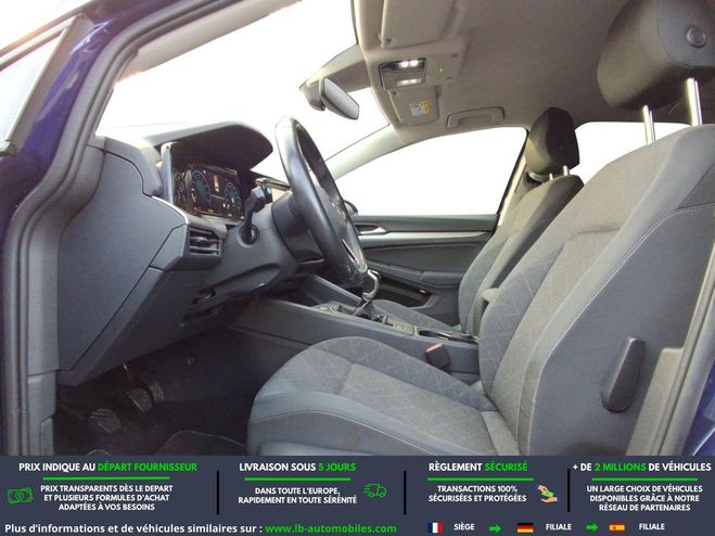 Volkswagen Golf 1.0 TSI 110 BVM Bleu M�tallique de 2021