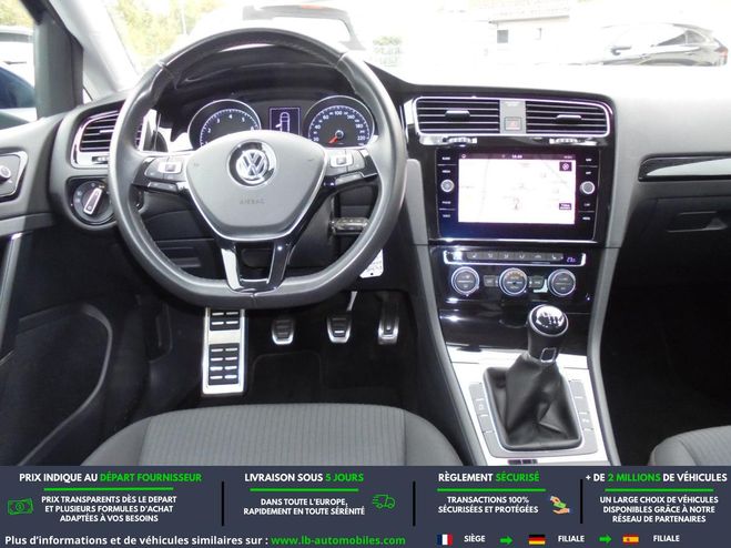 Volkswagen Golf 1.4 TSI 125 BVM Bleu M�tallique de 2018