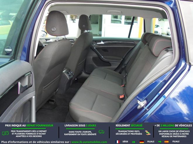 Volkswagen Golf 1.4 TSI 125 BVM Bleu M�tallique de 2018