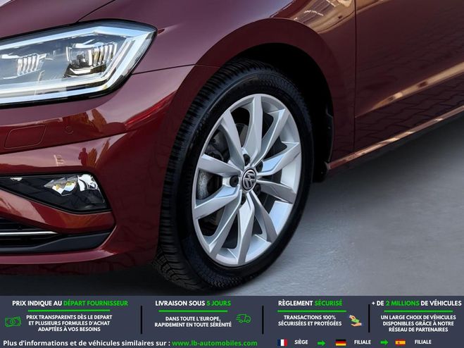 Volkswagen Golf Sportsvan 1.5 TSI 130 BVM Rouge M�tallique de 2018