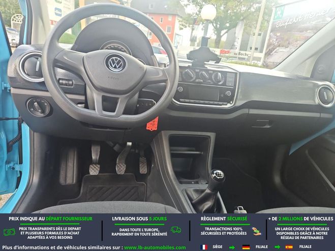 Volkswagen Up 1.0 60  BVM Bleu de 2020